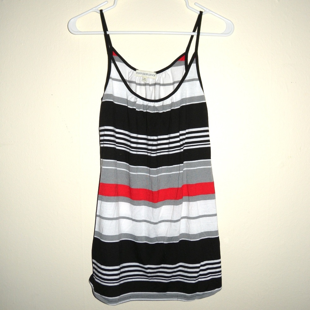 Poof Striped Tank Top
